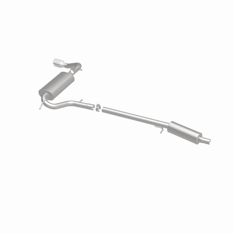 MagnaFlow 10-13 GMC Terrain L4 2.4L Single Straight D/S Rear Exit Stainless Cat Back Perf Exhaust - 15110