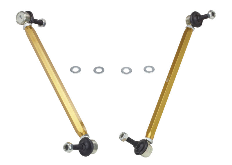 Whiteline 02-06 R53 & 06+ R56 Mini Cooper S Front Swaybar link kit-adjustable ball end links - KLC105