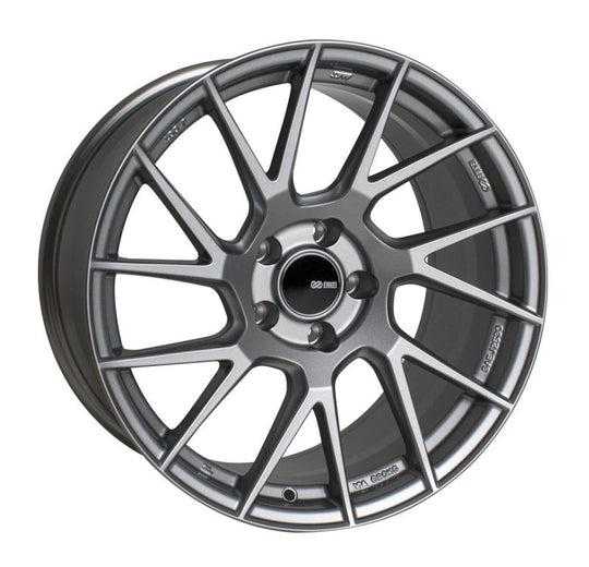 Enkei TM7 18x8 5x100 45mm Offset 72.60 Bore - Storm Grey Wheel - 507-880-8045GR