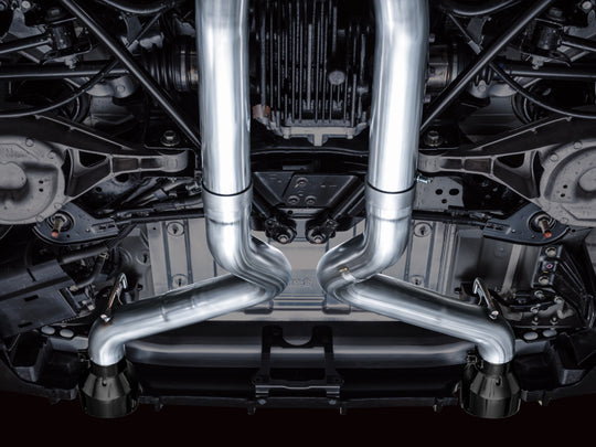 AWE Tuning 2023 Nissan Z RZ34 RWD Track Edition Cat-Back Exhaust System w/ Diamond Black Tips - 3020-33400