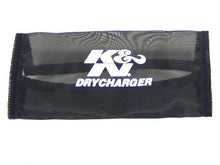 Load image into Gallery viewer, K&amp;N Drycharger Wrap Black 7.125in W 7.125in L - YA-4504-TDK