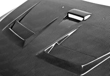 Load image into Gallery viewer, Seibon 08-12 Mitsubishi Lancer Evo X DV-Style Carbon Fiber Hood - HD0809MITEVOX-DV
