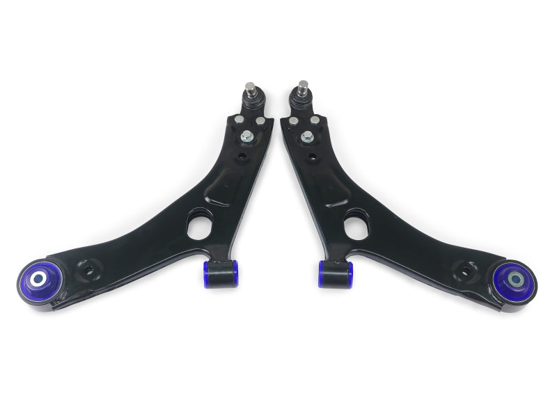 SuperPro 11-16 Kia Sportage Front Lower Control Arm Set W/ Sp Bushings - TRC1074