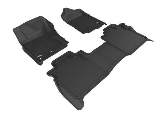 3D MAXpider 16-24 Nissan Titan Crew Cab Kagu Black R1 R2 (With Storage Box) - L1NS08501509