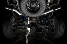 Load image into Gallery viewer, AWE Tuning 20-21 Jeep Gladiator JT 3.6L Tread Edition Cat-Back Dual Exhaust - Diamond Black Tip - 3015-33101