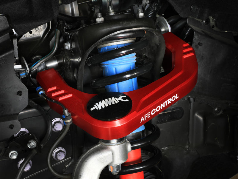 aFe Control 24-26 Toyota Tacoma Upper Control Arms - Set (Red) - 460-72T006-R