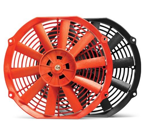 BLOX Racing 10inch Electric Slim Fan - Red - BXCC-00001-RD
