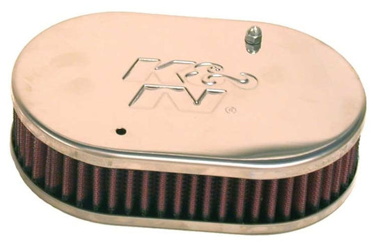 K&N Bolt-On Oval Unit 2in Flg 2in H - 56-9106