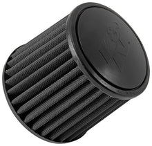 Load image into Gallery viewer, K&amp;N Universal Air Filter (2-3/4in. Flange / 6in. Base / 5-1/4in. Top OD / 5-1/4in. Height) - RU-3103HBK