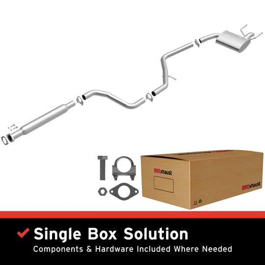 BRExhaust 13-16 Chevrolet Malibu Limited 2.5L Exhaust Kit - 106-0771