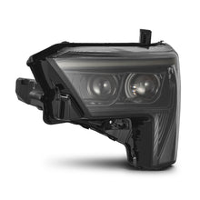 Load image into Gallery viewer, AlphaRex 22-23 Toyota Tundra LUXX-Series Headlights Alpha-Black w/Amber DRL - Req 810029 OR 810030 - 880873