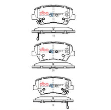 Load image into Gallery viewer, DBA 17-20 Hyundai Elantra (w/280mm Front Rotor) 2.0L Front SSEV Street Series Brake Pads - DB2443SSEV