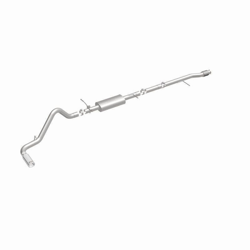 Magnaflow 14 Chevy Silverado V8 5.3L CC/EC Cab Single P/S Rear Exit Stainless Cat Back Perf Exhaust - 15267