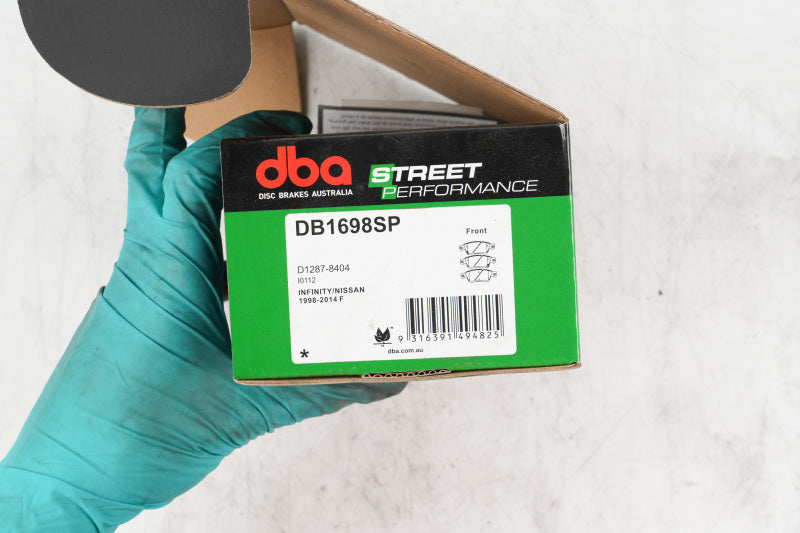 DBA 14-16 Infiniti Q60 S SP Performance Front Brake Pads - DB1698SP