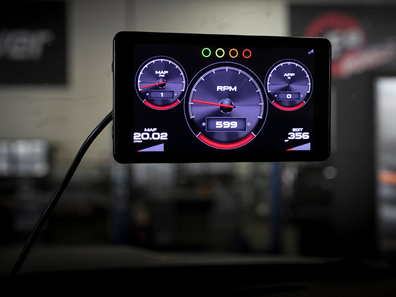 aFe AGD Advanced Gauge Display Digital 5.5in Monitor 08-18 Dodge/RAM/Ford/GM Diesel Trucks - 77-91001