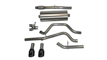 Load image into Gallery viewer, Corsa 2014-2019 C Sierra/Chevy Silv 1500 Crew Cab/Short Bed 5.3L V8 Black Sport Dual Rear CB Exhaust - 14869BLK