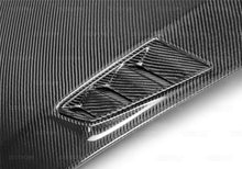 Load image into Gallery viewer, Seibon 06-10 Honda Civic 4 Door JDM / Acura CSX (FD1/2/3/5) MG II Carbon Fiber Hood - HD0607HDCV4DJ-MGII