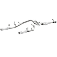 Load image into Gallery viewer, Magnaflow 14 Chev Silverado V8 5.3L SC Cab Dual Split Rear Exit SS Cat Back Perf Exhaust - 15278