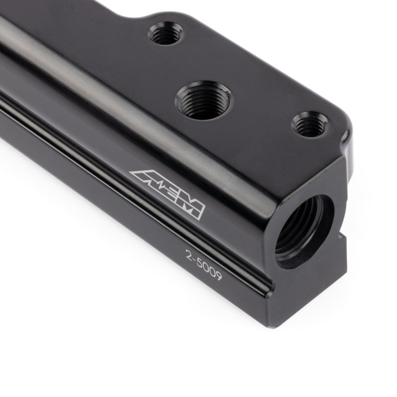 AEM 96-00 Civic CX/DX/LX/EX & 96-97 Del Sol S/Si Black Fuel Rail - 25-109BK
