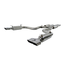 Load image into Gallery viewer, MBRP 08-11 Dodge Challenger SRT8 6.1L Hemi T304 Cat Back Dual Split Rear - S7110304