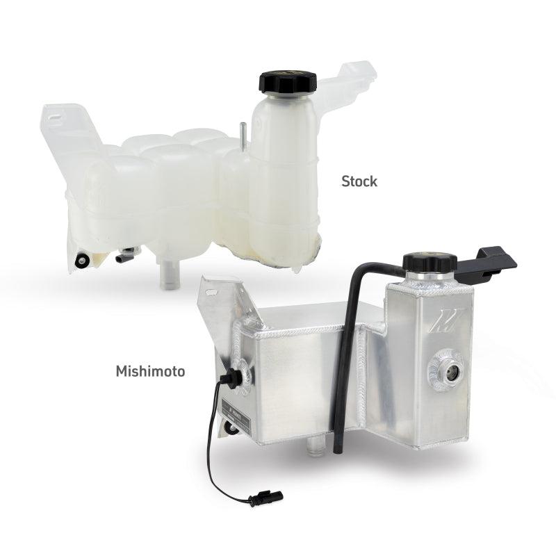 Mishimoto 2019+ Ram 6.7L Cummins Expansion Tank - Black - MMRT-RAM-19BK