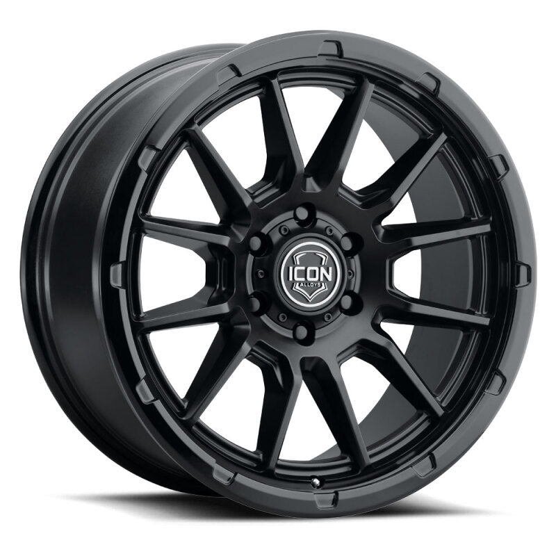 ICON Alloys Cajon 20x9 / 5x150 / 16mm / 5.625in BS Double Black Wheel - 8320905556DB
