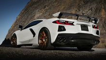 Load image into Gallery viewer, Borla 2020 Chevrolet Corvette C8 6.2 ATAK 3in Exhaust System Dual Round Rolled A/C Black Chrome Tips - 140839BC