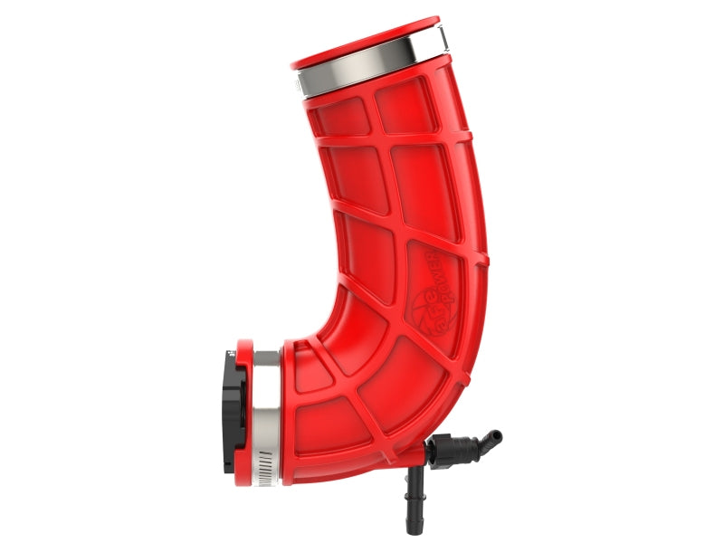 aFe Turbo Inlet Pipe (Use w/ PN 50-70119, 50-70127, & 50-70131) - Red - 55-20003-R