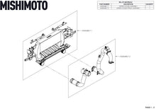 Load image into Gallery viewer, Mishimoto 21+ Bronco 2.3L High Mount INT Kit SL Core BK Pipes - MMINT-BR23-21HKSLBK