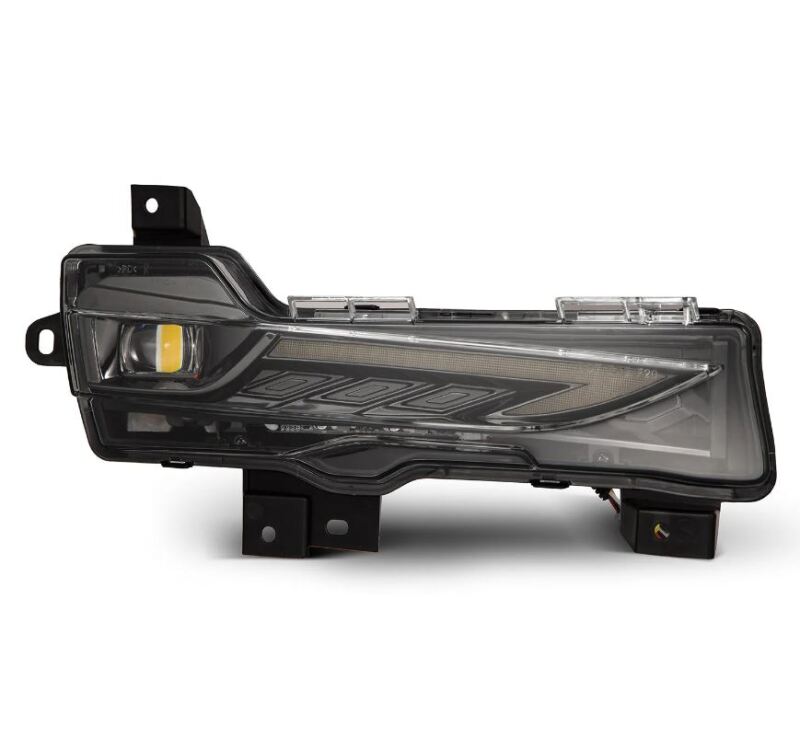 AlphaRex 17-23 Tesla Model 3/20-24 Model Y Double Tap Dual Color LED Projector Fog Lights - 210010