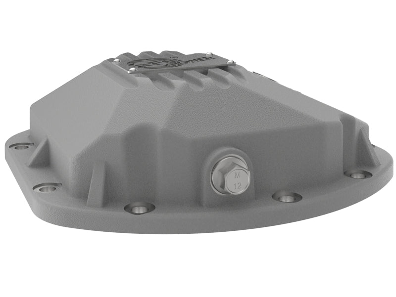 aFe 97-18 Jeep Wrangler TJ/JK Dana 30 Street Series Differential Cover w/ Machined Fins - Raw - 46-71130A