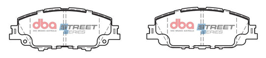 DBA 19-22 Toyota Corolla Hatchback Front Street Series Brake Pads - DB15043SS