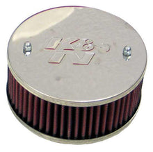 Load image into Gallery viewer, K&amp;N Universal Custom Air Filter - Round 1.625in Flange / 1.625in ID / 2.75in Overall Height - 56-9097