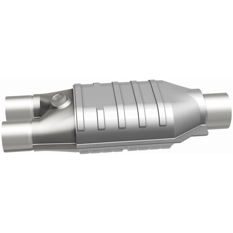 MagnaFlow Universal Catalytic Converter 2/3 D/S Single O2 Boss - 94047