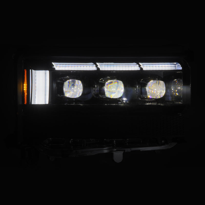 AlphaRex 24-26 Toyota LC250 NOVA LED Proj Headlight Alpha Blk  w/Activ Light/Seq Signal/Switchback - 880896