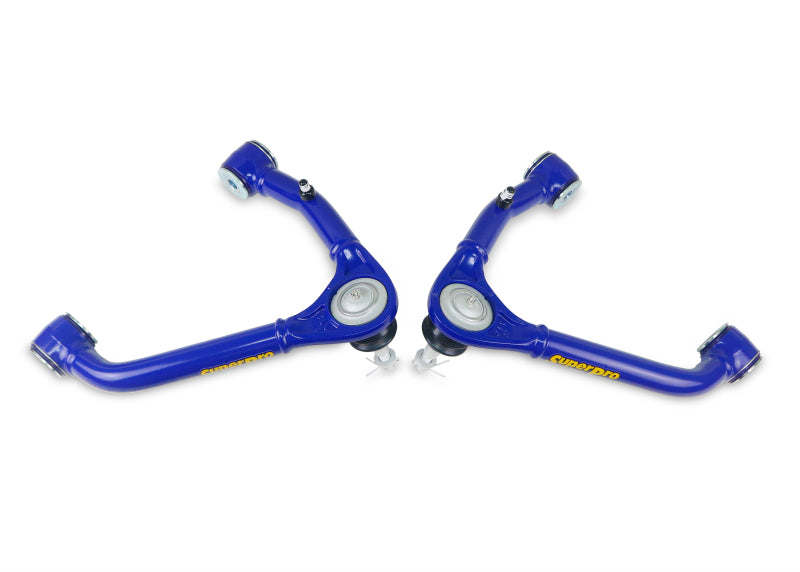 SuperPro 09-18 Chevrolet Silverado 1500 / GMC Sierra 1500 Front Upper Control Arm Set - TRC6650