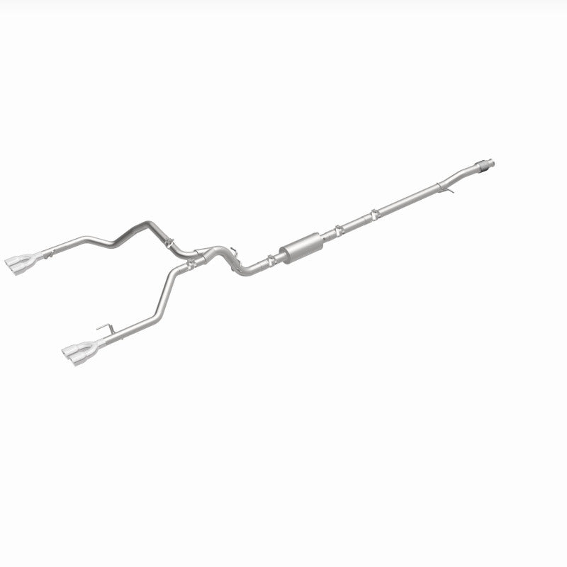 MagnaFlow 2019 Chevy Silverado 1500 V8 5.3L Street Series Quad Split Rear Exhaust w/ Polished Tips - 19477