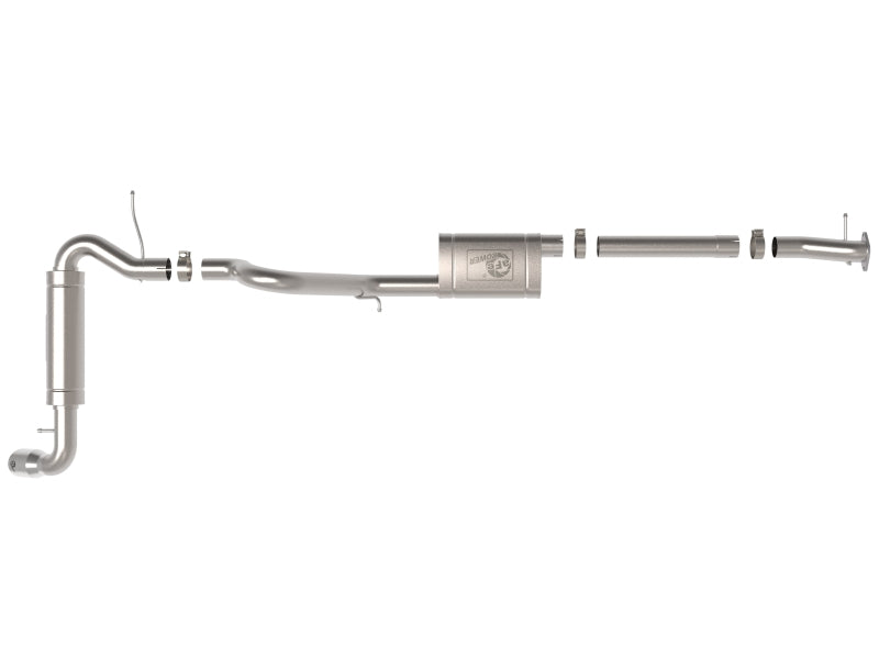 aFe Apollo GT 3in 409 SS Cat-Back Exhaust 2021 Ford Bronco L4-2.3L (t)/V6-2.7L (tt) w/ Polished Tips - 49-43136-P