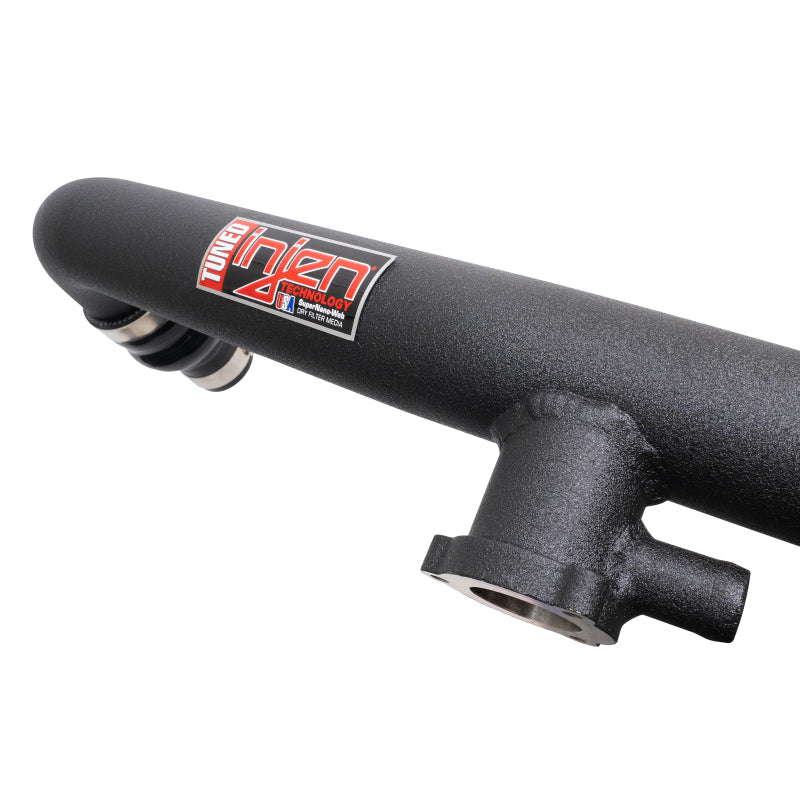 Injen 21-23 Ford Bronco 2.7L V6 (TT) EcoBoost SES Intercooler Pipes - Wrinkle Black - SES9301ICPWB