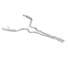 Load image into Gallery viewer, MagnaFlow Cat Back, SS, 2.5in, Competition, Dual Split Polished 4.5in Tips 2015 Ford Mustang V6 3.7L - 19099