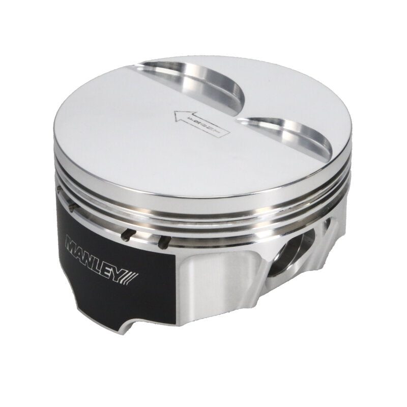 Manley Chevrolet LS Piston Set - 4.010in Bore 1.304in CH, -4.00 CC - 562510C-8