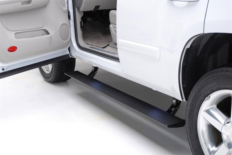 AMP Research 23-24 Chevrolet Colorado / GMC Canyon Crew Cab PowerStep Plug N Play - Black - 76253-01A