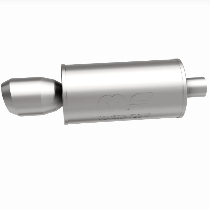 MagnaFlow Muffler W/Tip Mag SS 14X7X7 2.25/4. - 14836