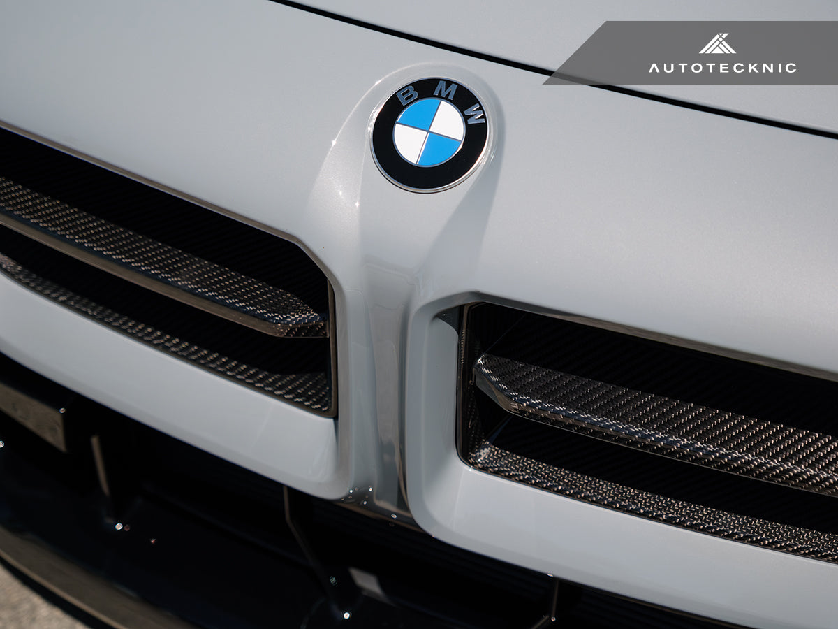 AutoTecknic Dry Carbon Motorsport Front Grille - BMW G87 M2