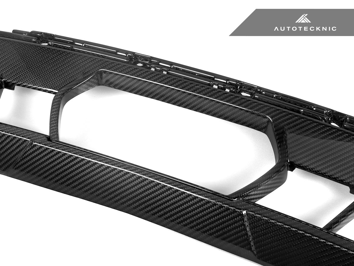 AutoTecknic Carbon Fiber Lower Grille Trim - BMW G05 X5 LCI