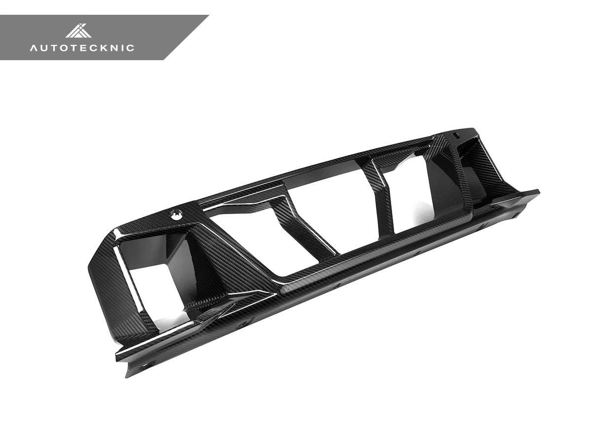 AutoTecknic Dry Carbon Corsa Center Bumper Trim - BMW G87 M2