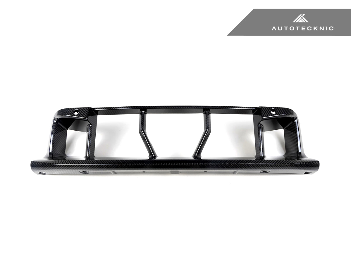 AutoTecknic Dry Carbon OEM-Spec Center Bumper Trim - BMW G87 M2
