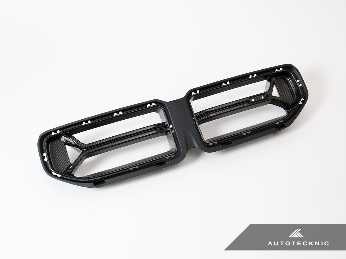 AutoTecknic Dry Carbon Corsa Front Grille - BMW G87 M2