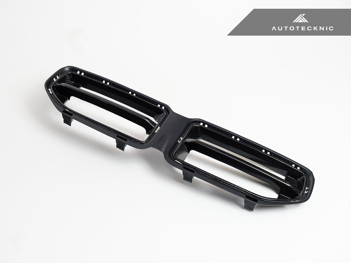AutoTecknic Dry Carbon Motorsport Front Grille - BMW G87 M2