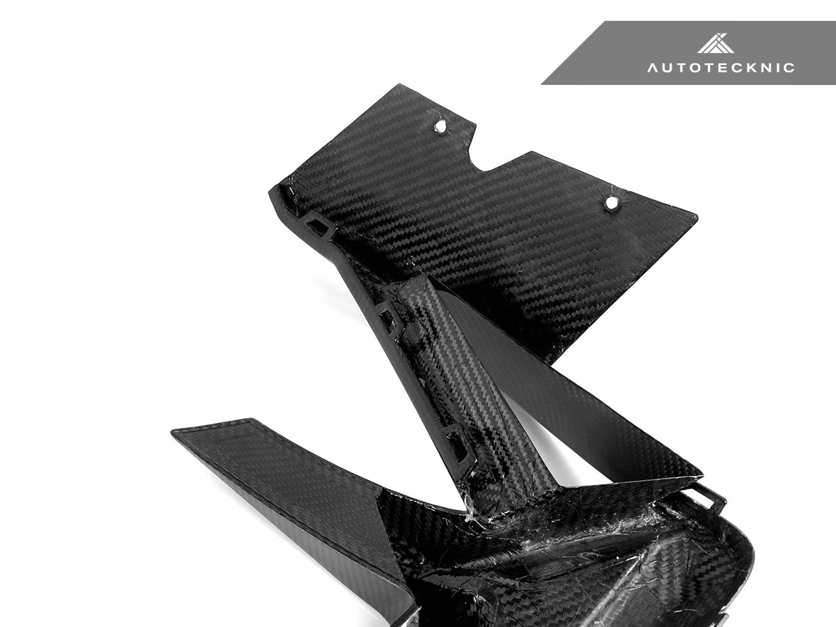 AutoTecknic Dry Carbon Front Bumper Trim Set - BMW F97 X3M LCI | F98 X4M LCI